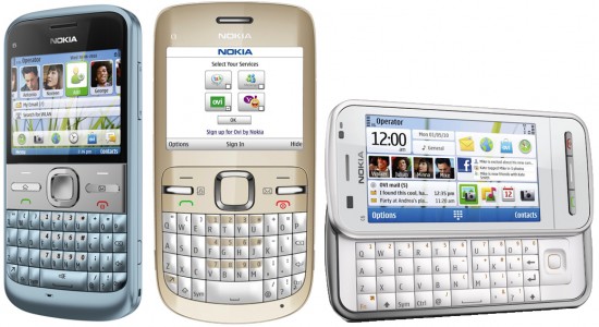 Nokia E5 C3 C6