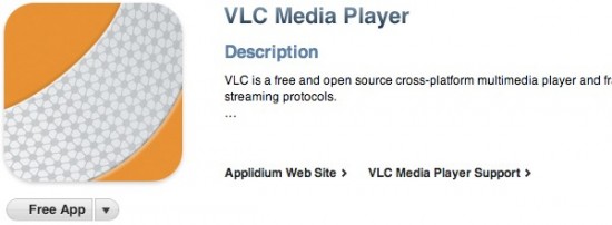 iPad VLC Media Player