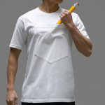 Футболка с огромным карманом