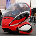 CES 2011: электромобиль General Motors EN-V с автономной навигацией