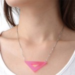 Сережки для любительниц геометрии