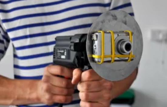 Камера на дрели Камера на дрели