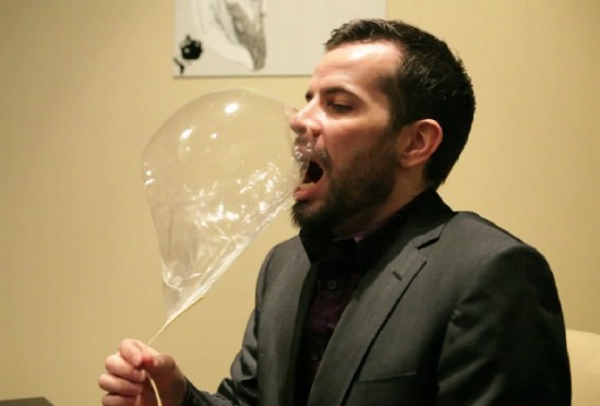 Съедобный баллон с гелием