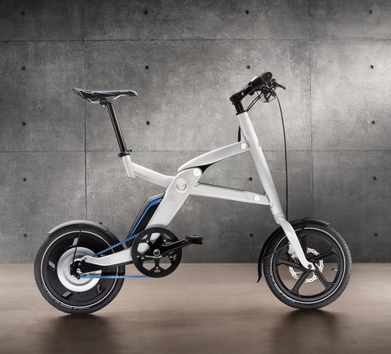Складной электровелосипед от BMW - отличный выбор для любителей спорта
