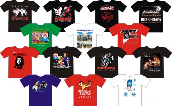 печать на футболках