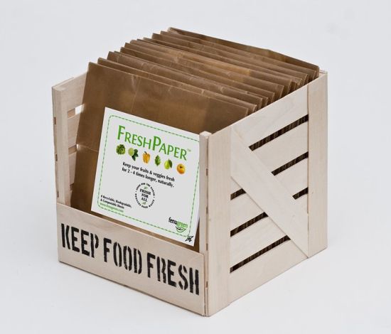 Бумага, пропитанная специями, сохранит фрукты и овощи дольше