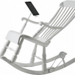 Кресло-качалка с док-станцией для i-девайсов