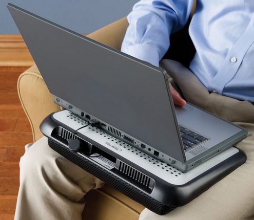 Подставка для ноутбука защитит его от перегрева и вас от радиации