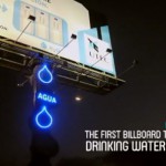 Билборд в Перуанской пустыне превращает влажность воздуха в питьевую воду