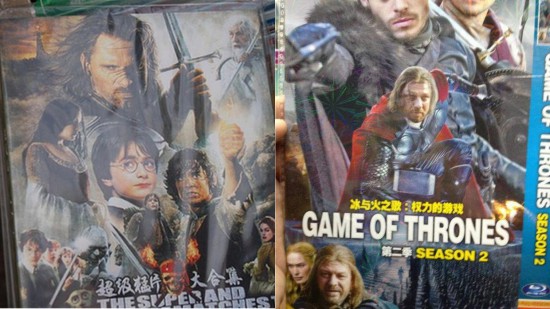 Китайские DVD