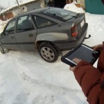 Автономная система управления автомобилем на основе iPad