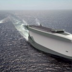 Концепт судна с гигантским вертикальным корпусом