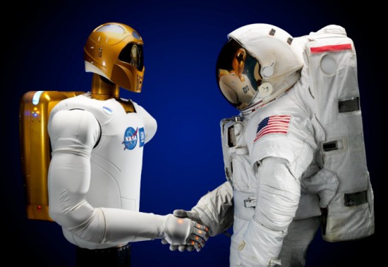 Robonaut handshake