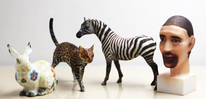 Hydrography helps to paint 3D models